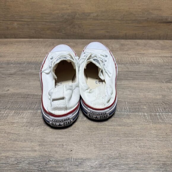 Converse All Star Shoreline White Canvas Sneakers Women's Size 9 - Picture 3 of 7